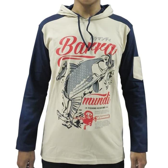 Kaos Mancing Hoodie IFTM Barramundi (M, L, XL, XXXL) - 4BFGPJ