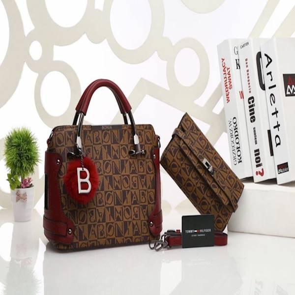 TAS WANITA BRANDED IMPORT BONIA 9987-7 MURAH