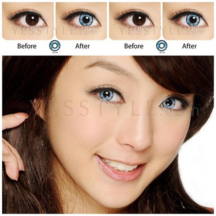 Promo Acessoris Warna Mata Softlens Geo Anime Cosplay CP-A4 14Mm