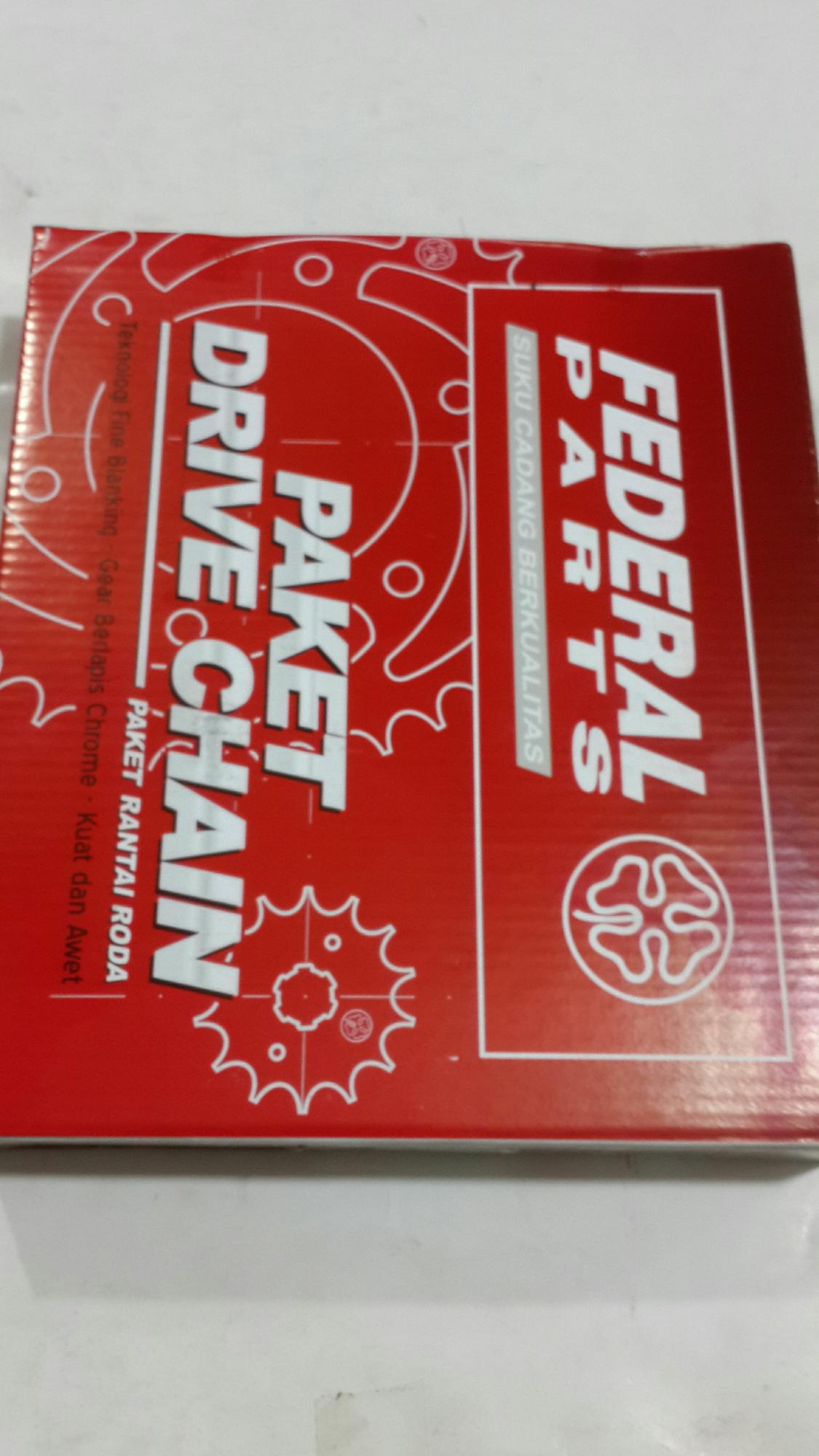 Gearset new mega pro verza cb 150r paket drive chain federal