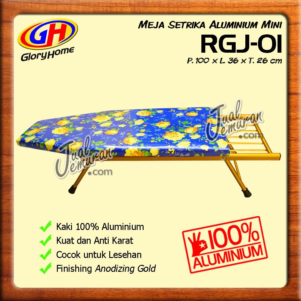 Glory Home Meja Setrika Aluminium Mini - Biru