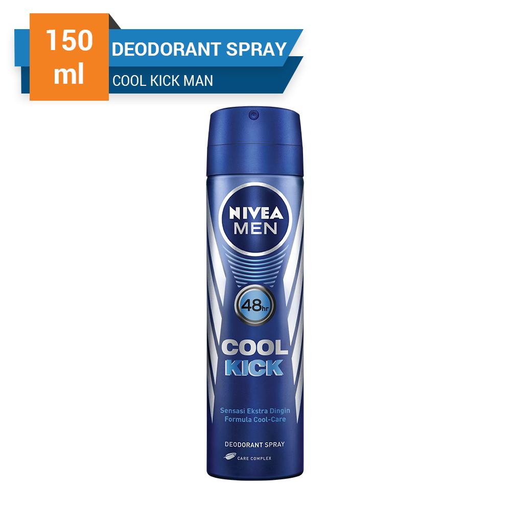 Nivea Deodorant Cool Kick Spray - On Male 150 ml