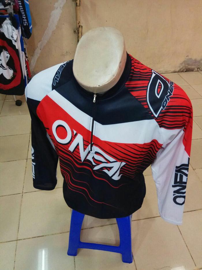 KAOS BAJU SEPEDA ONEAL ADA KANTONG - 82xETy