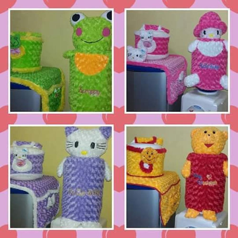 Home Set GKM Karakter Sarung Galon Kulkas Mejikom Termurah