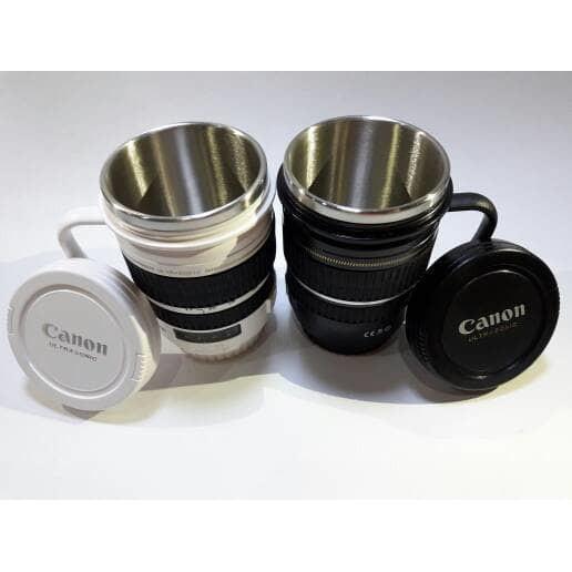 Gelas Mug Replika Lensa Kamera Canon Ef 17-55Mm Tutup Biasa Gagang - 0Putsc