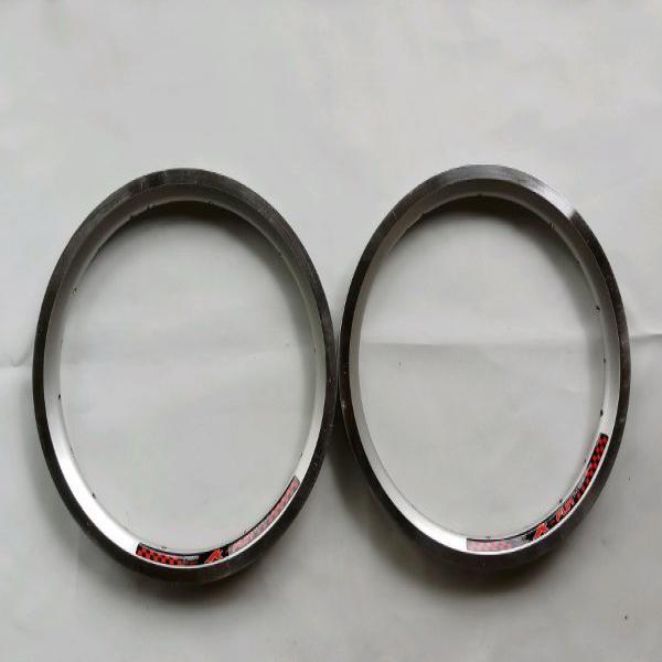 Litepro K-fun Rims 14 Inch 20 Hole Double Wall - Rims Sepeda Lipat - Rim Litepro Harga Sepasang Warna Hitam