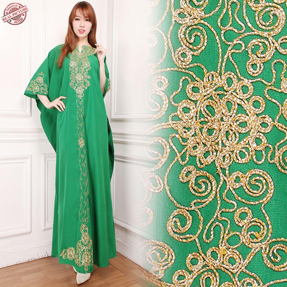 Shining Collection Baju Gamis Kwensie Maxi Jumbo Longdress Muslim Wanita