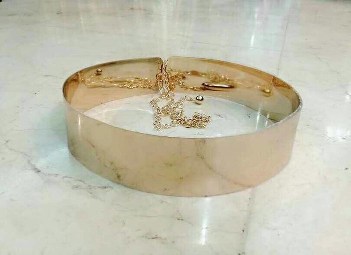 Terlaris gesper full plat rantai gold 5 cm. ikat pinggang wanita korea. Sale!