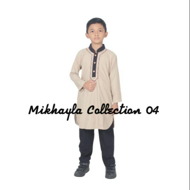 Elghan Setelan koko Anak miikhayla gamis pakistan kode asd-04