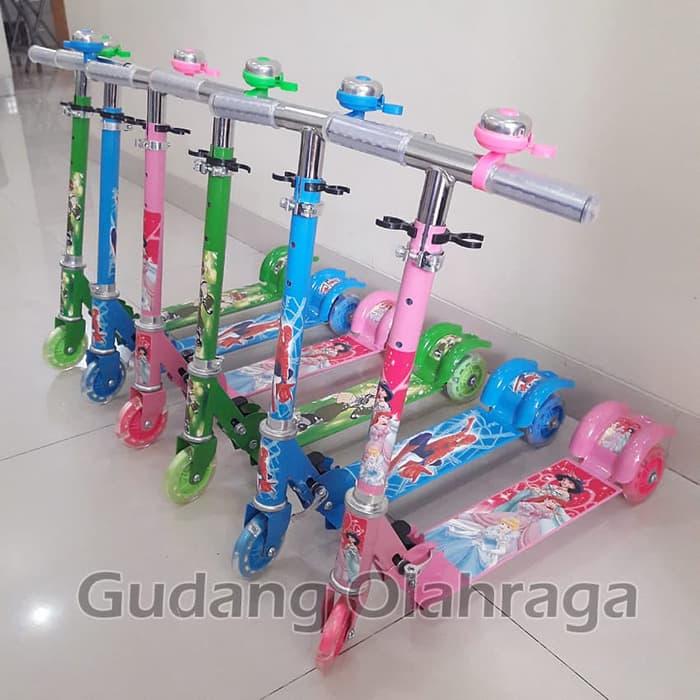 Scooter Otoped Skuter Anak Roda 3 Karakter New Scooter Otoped Skuter Anak Roda 3 Karakter New
