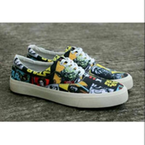 Promo Sepatu Vans starwars sneakers pria Kets Casual Fashion