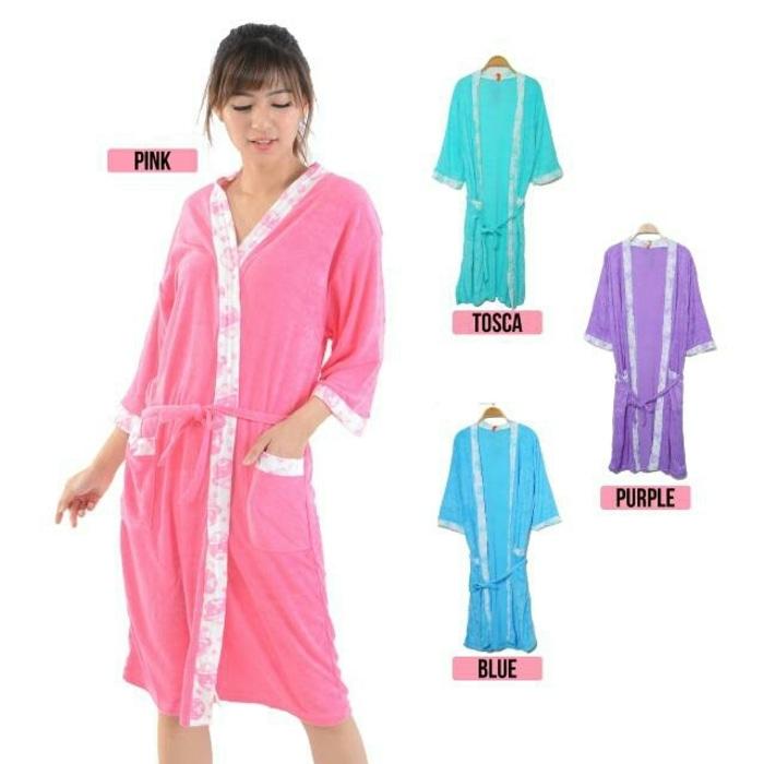 Handuk Mandi Model Piyama All Size (Ukuran Standart) Atau Kimono Handuk Untuk Wanita - Multifungsi