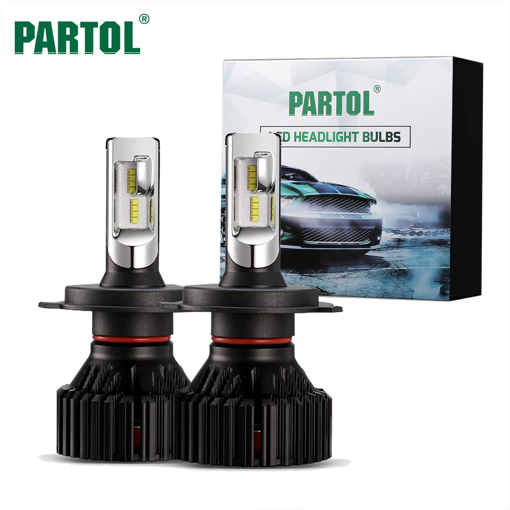 Partol Enam Flange H4 H7 9005 HB3 9006 HB4 H11 LED Bohlam Lampu 60 W 8000LM