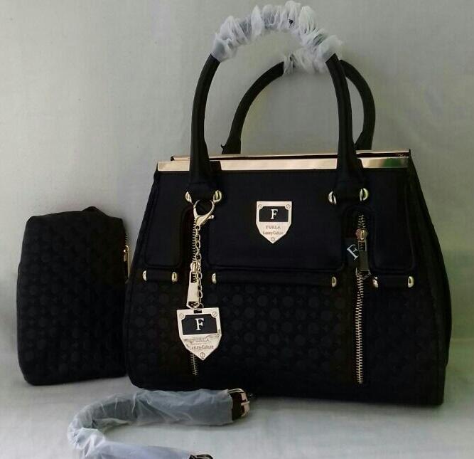 011 KW 1 Tas Wanita Furla Hitam - cXbZhU