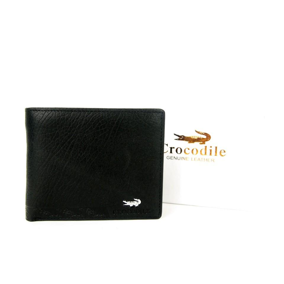 Paling Murah CROCODILE C361-12 BLACK - DOMPET PRIA KULIT TIDUR BRANDED IMPORT Toko Makmur Jaya