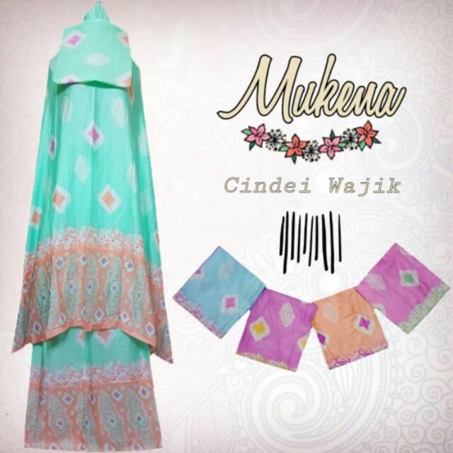 Grosir Mukena Bali Murah Cinde Wajik Minimal ambil 20 pcs