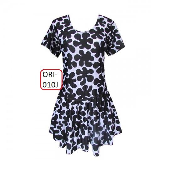 Baju Renang Diving Rok Jumbo Motif Slime - 010J