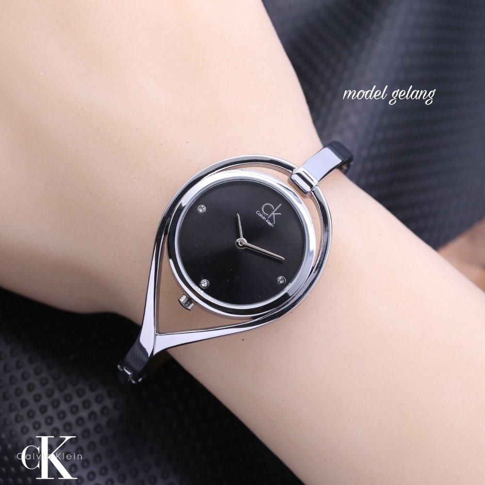 Ready 4 Pilihan Warna Jam Tangan Trendy Wanita New Calvin Klein Model Gelang