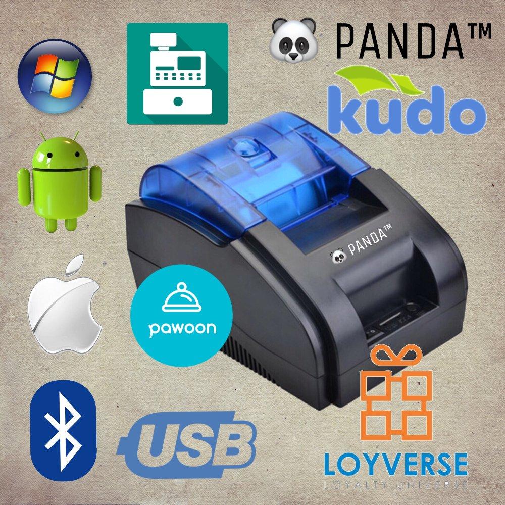TERLARIS PRINTER KASIR-STRUK BLUETOOTH KERTAS 58MM PANDA PRJ-58D ADA CASH DRAWER-LACI RJ11 PORT SUPPORT ANDROID-IOS-WINDOWS BISA CETAK PPOB BTN-PAYTREN-DLL