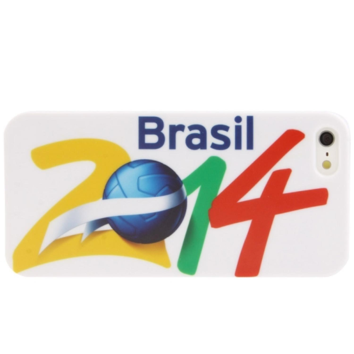 Ultra Slim Plastic Protective Case World Cup Brazil 2014 for iPhone 5/5s/SE Casing HP Murah Terbaru