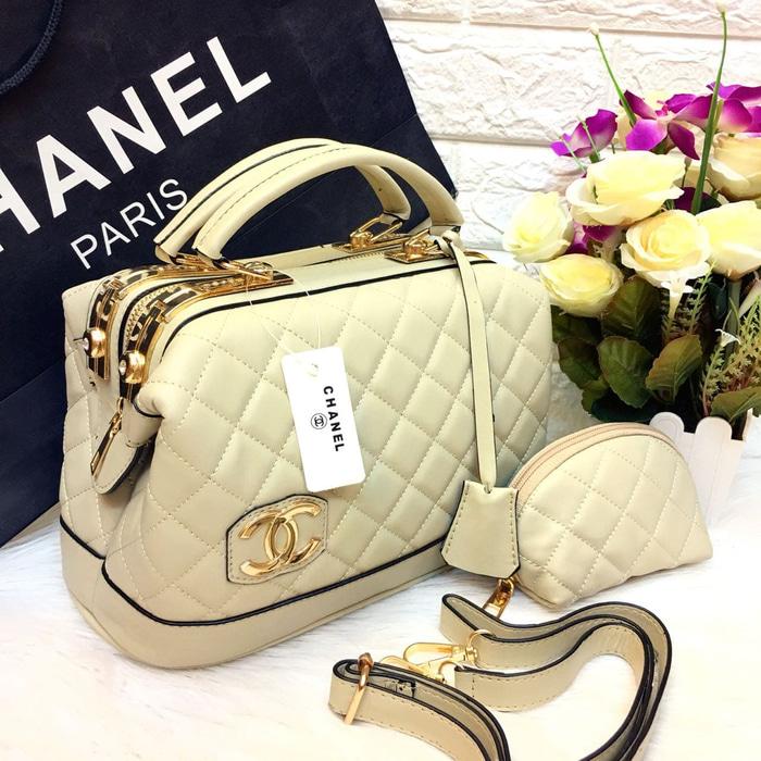 TAS CHANEL DOCTOR PESTA - Emas - d6BKWW