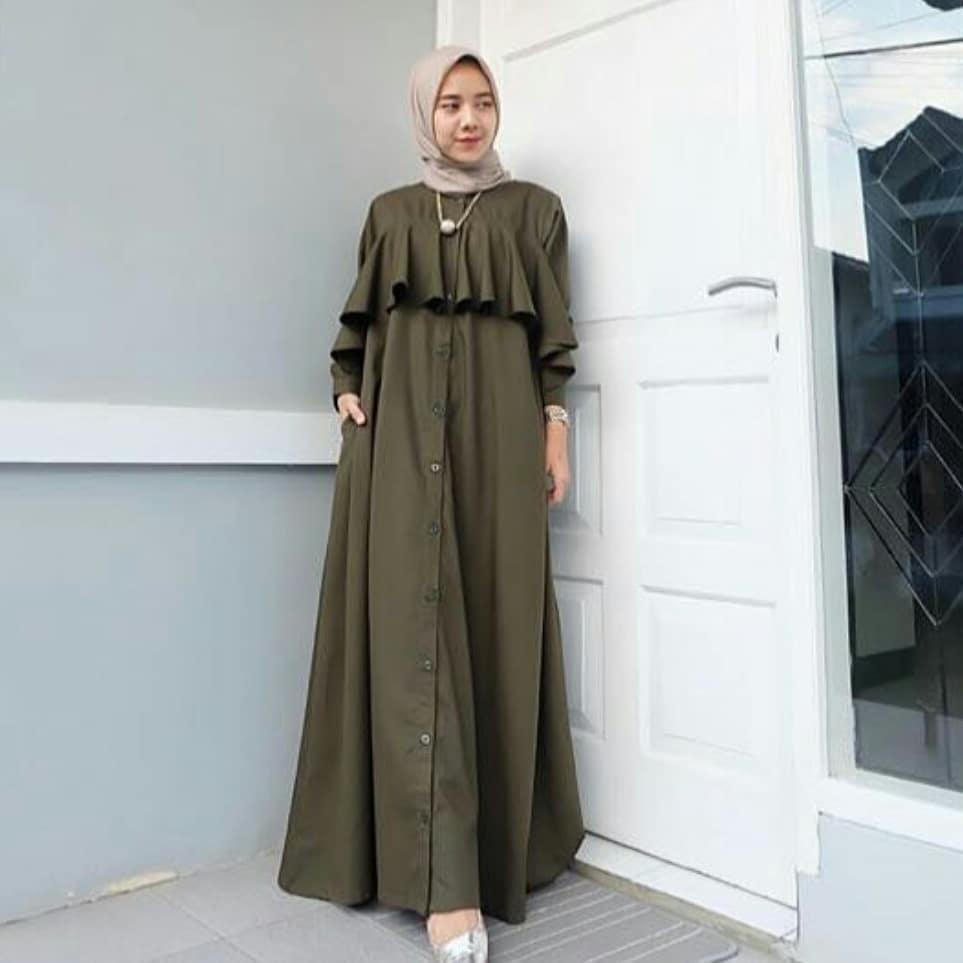 baju gamis syari aira dress murah
