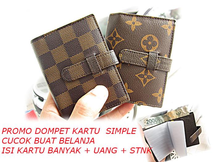 New Item! Dompet Kartu LV Kulit Import / tempat kartu LV Import / atm LV