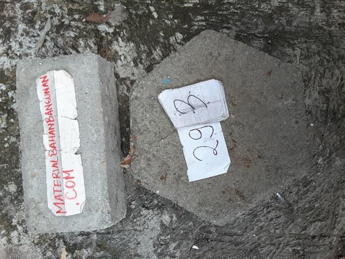 Heksagonal Paving Block Konblok Paving Blok Jalanan Kon Blok Batako