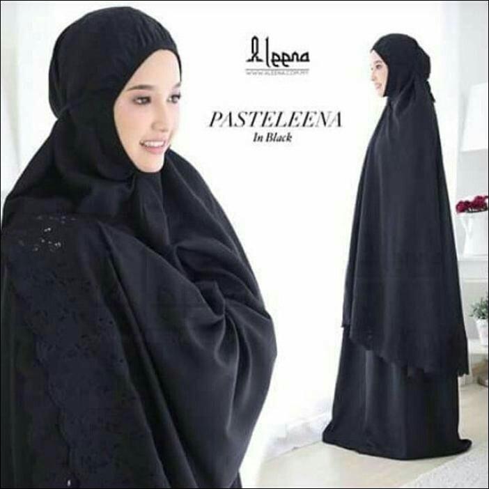 Seri terbaru Mukena katun mukena polos mukena bordir Siti Khadijah mukena jumbo adem nyaman dan tidak menerawang