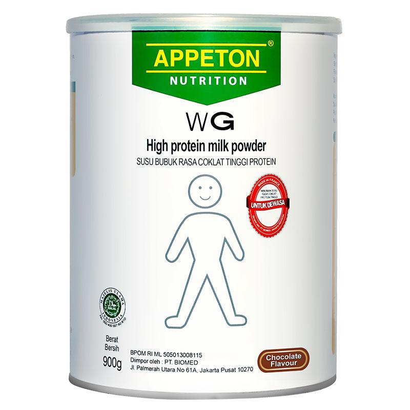 Appeton Weight Gain Susu Rasa Cokelat Dewasa - 900 gram Adults Coklat