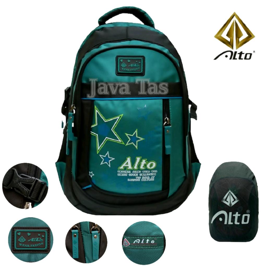 Alto Tas Ransel Java Tas Pria Tas Wanita Tas Ransel Pria Tas Ransel Wanita Tas Ransel Anak Tas Anak Tas Laptop Tas Punggung Tas Outdoor Tas Hangout Tas Kerja Tas Kuliah Tas Sekolah Tosca + Waterproof Raincover