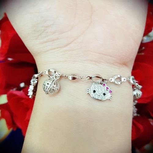 Gelang Kitty Cantik xuping gold silver