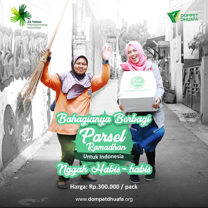 Donasi Parsel Lebaran 2018
