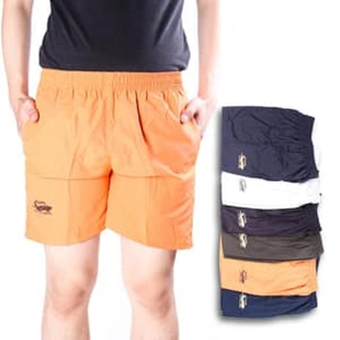 PAKET 12 PCS CELANA PENDEK PRIA / BUAT SANTAI / BANYAK WARNA / KP01 -
