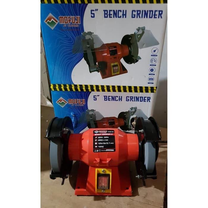 FUJIYAMA Mesin Gerinda Gurinda Duduk Bench Grinder 5 Inch Skls Nankai