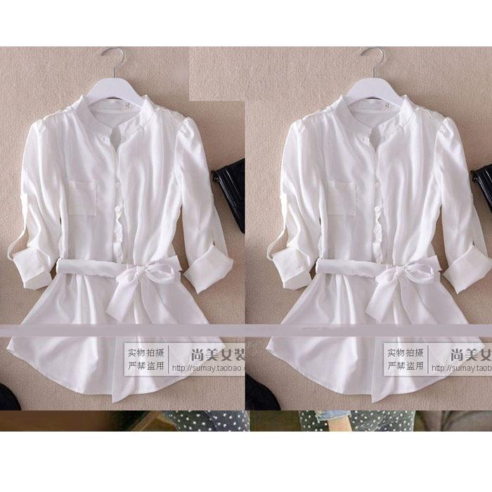 mamamia collection - kemeja wanita kity putih / tunik wanita