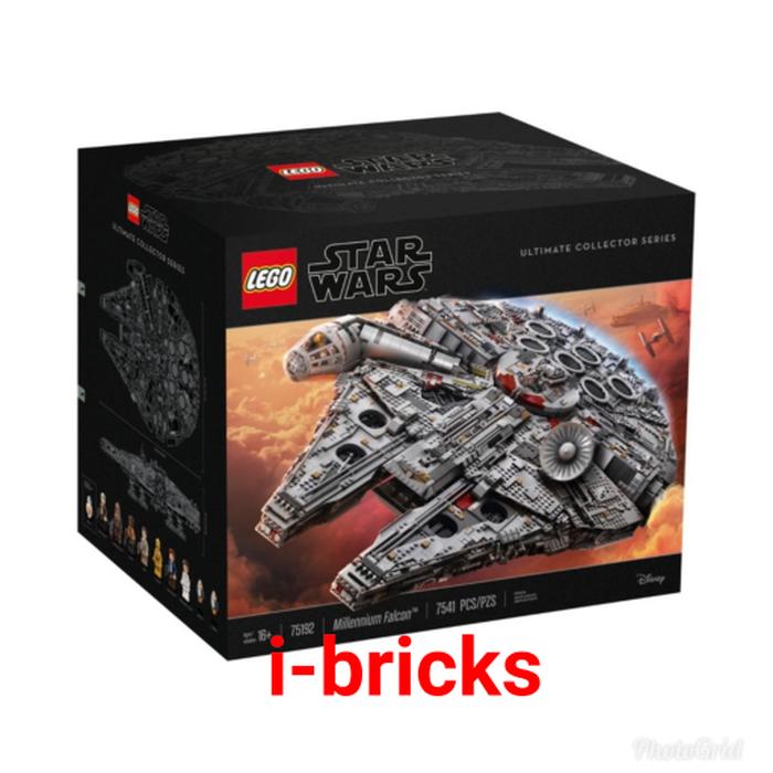 BEST SELLER!!! lego 75192 Millenium falcon ultimate colletor series 2nd edition - axU855