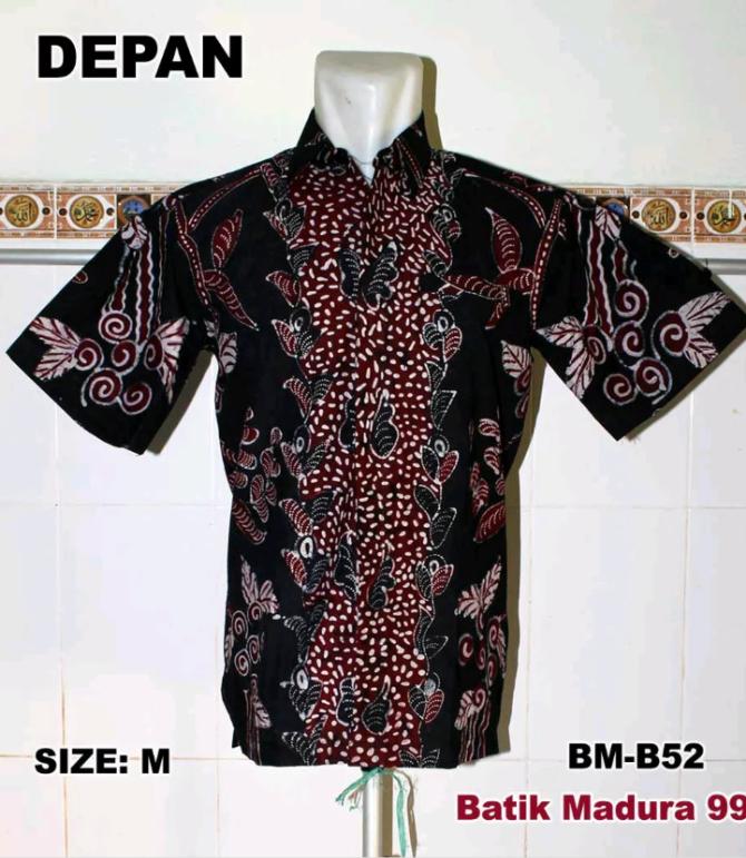Baku Batik Tulis Madura Motif Unik