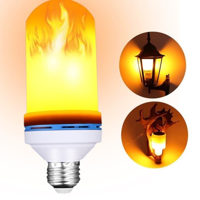 (VIRAL) Bohlam Api Lampu LED Emergency Automatic Obor 7 Watt - 1pcs