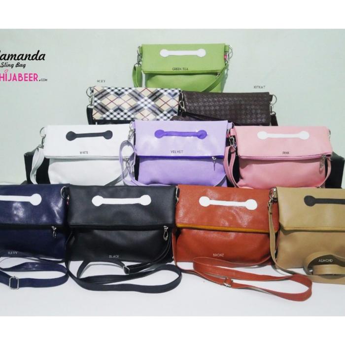 Alamanda Slingbag Hijabeer - Hitam