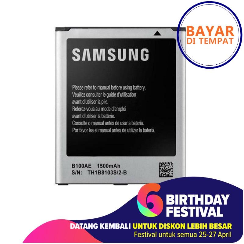 Samsung Battery B100AE Baterai for Samsung S7270 Galaxy Ace 3 / Galaxy V / Galaxy Ace 4 LTE - Original