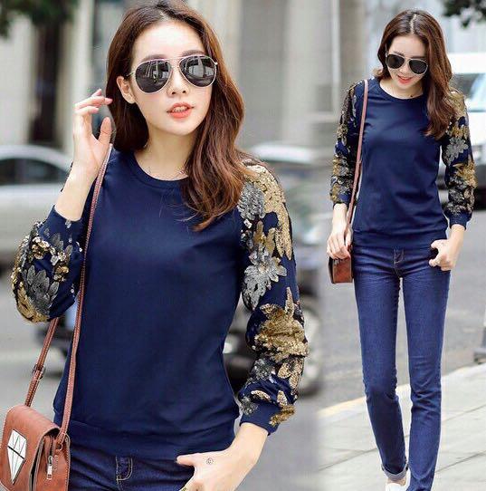 DAMAI FASHION JAKARTA - baju sweater - WASAKA - konveksi tanah abang