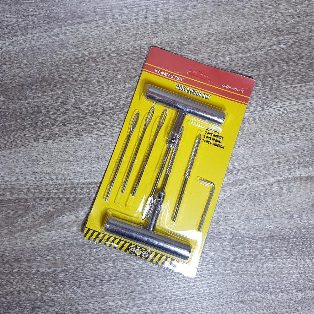 Kenmaster Alat Tambal Tubeless Gagang Besi - Tubles Stainless
