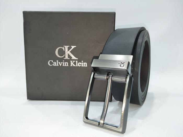 IKAT PINGGANG GESPER KULIT COWOK CALVIN KLEIN
