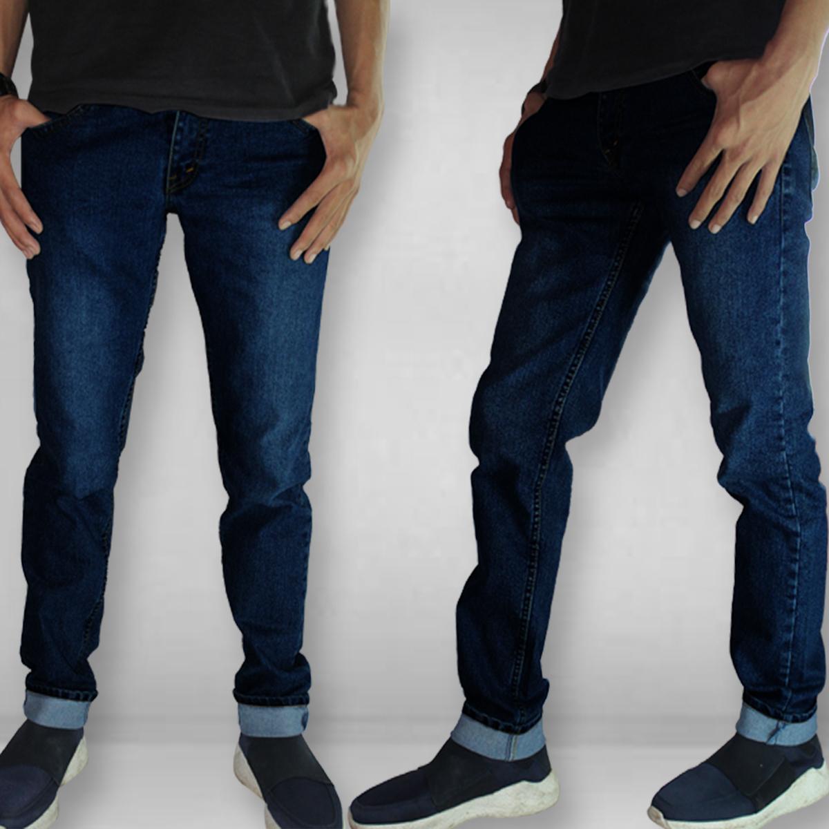 Celana Jeans Pria - Wrangler Skinny Fit Stretch Best Seller