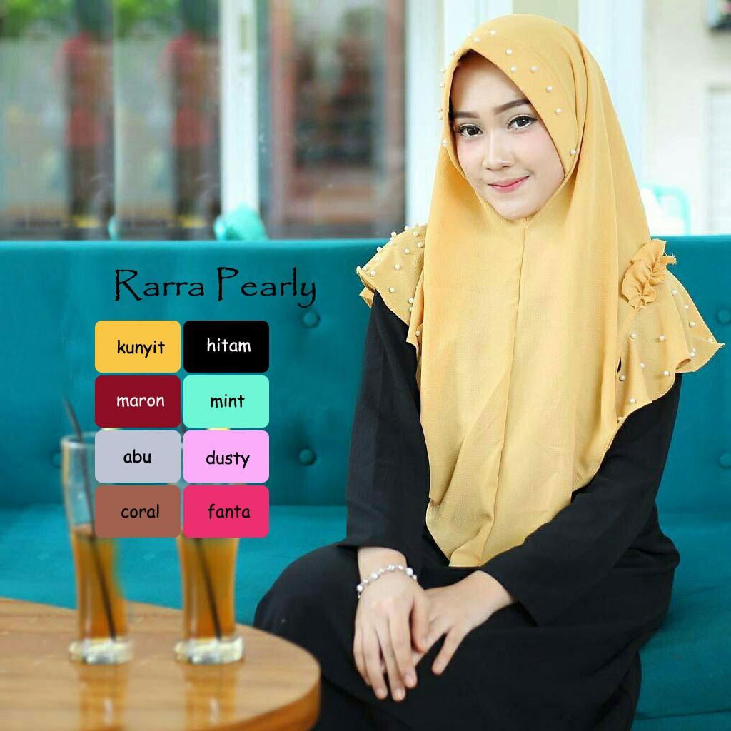 RARA PEARLY / SABRINA KERUDUNG / GROSIR JILBAB / MUSLIM WANITA / JILBAB KHIMAR / MOTIF HIJAB