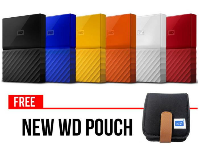 WD My Passport NEW Model 1TB - HD HDD Hardisk Eksternal External 2.5