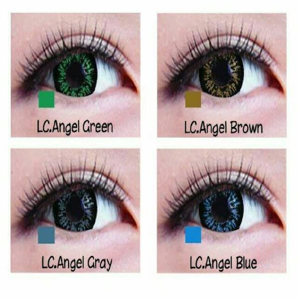 Promo Acessoris Warna Mata Softlens Livingcolor Angel / LC Angel