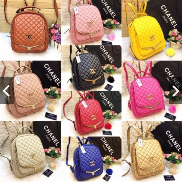 Tas Chanel Ransel Backpack Behel Pocket TERMURAH !! Tas Chanel Ransel Backpack Behel Pocket TERMURAH !!