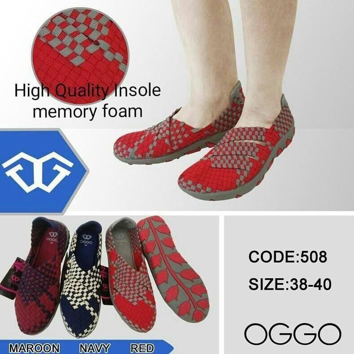 Promo New!! Sepatu Lulia Oggo Flat Type 508 Gratis Ongkir